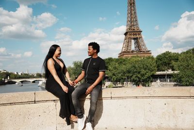 Eiffel Tower Photoshoot in Paris in Paris — photo by mohamed mahaerm, Smiler