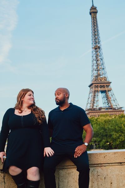 Eiffel Tower Photoshoot in Paris in Paris — photo by Romain B, Smiler