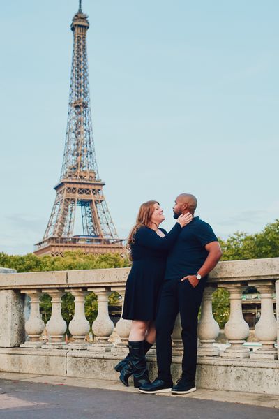 Eiffel Tower Photoshoot in Paris in Paris — photo by Romain B, Smiler