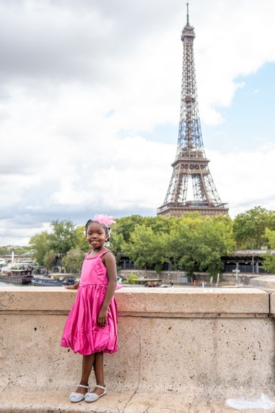 Tiali — Eiffel Tower Photoshoot in Paris · 1 w ago — photo by Kouss AMOURA, Smiler