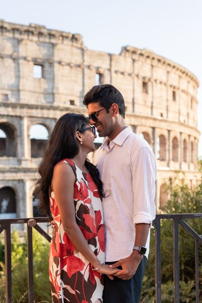 Vasudeo — Professional photoshoot at the Colosseum · 1 w ago — photo by Francesco Macioni, Smiler