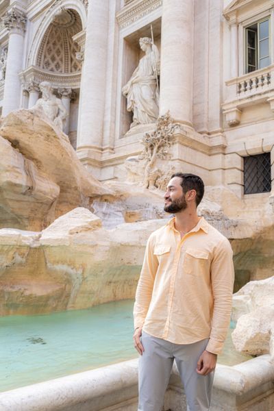Thiago — Photoshoot at Trevi, Rome · 4 days ago — photo by Samira Bayat, Smiler