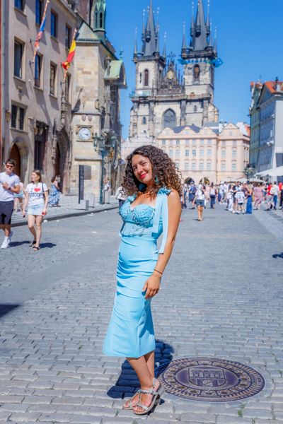 Katerina Krejčová — Professional photoshoot with the Icons of Prague