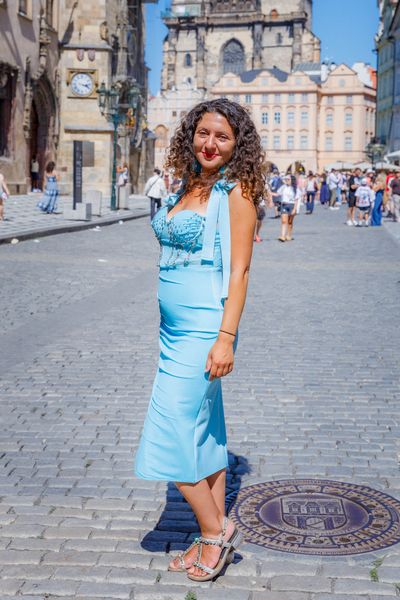 Katerina Krejčová — Professional photoshoot with the Icons of Prague