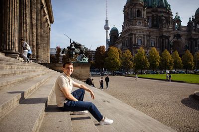 Photoshoot at the Berlin Cathedral, Berlin in Berlin — photo by Ekaterina Koroleva, Smiler