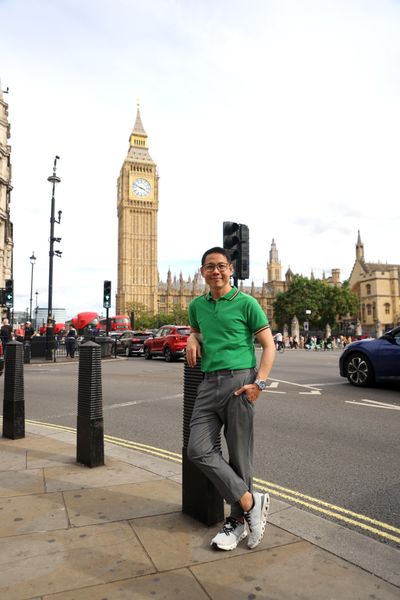 Photoshoot at Westminster and Big Ben, London in London — photo by S REDDY, Smiler