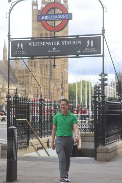 Photoshoot at Westminster and Big Ben, London in London — photo by S REDDY, Smiler