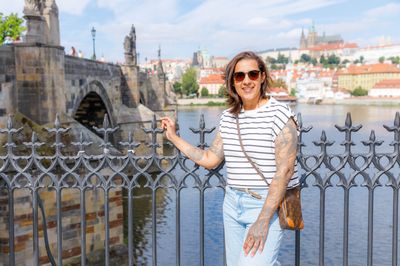 Adriana — Photoshoot at Charles Bridge, Prague · 2 w ago — photo by Katerina Krejčová, Smiler