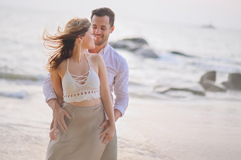 Engagement Photoshoot at Nai Harn area