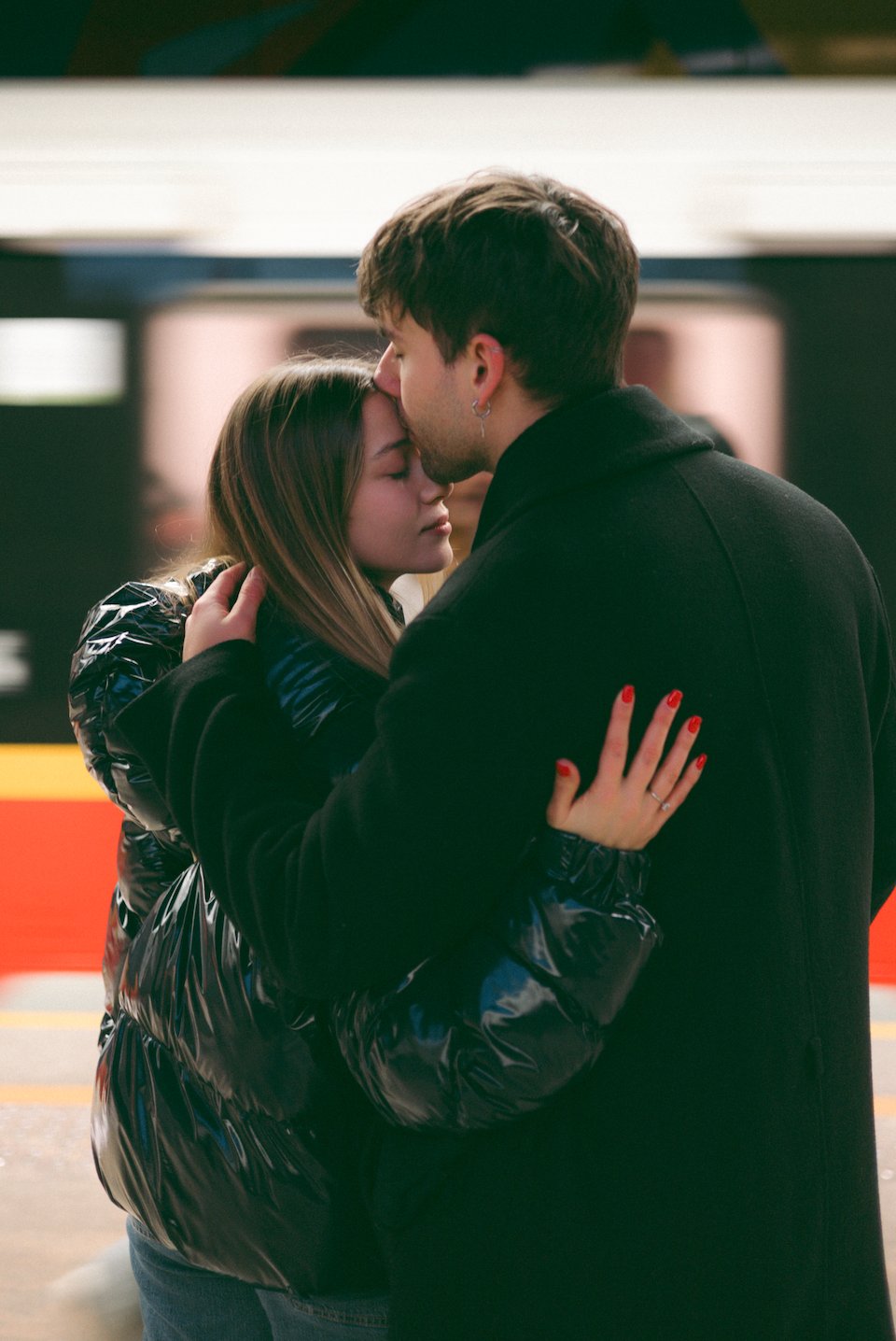 Cinematic Couple Photoshoot in Warsaw
